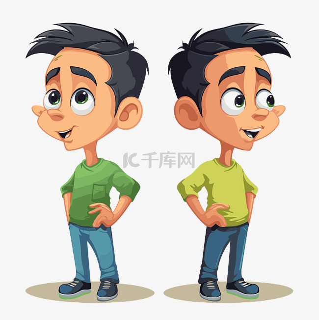 对面一天 向量素材图片免费下载-千库网