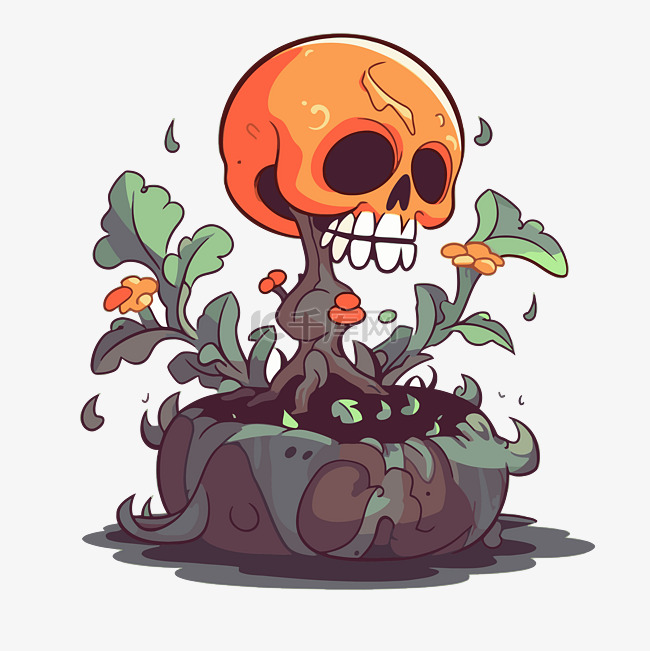 死植物 向量