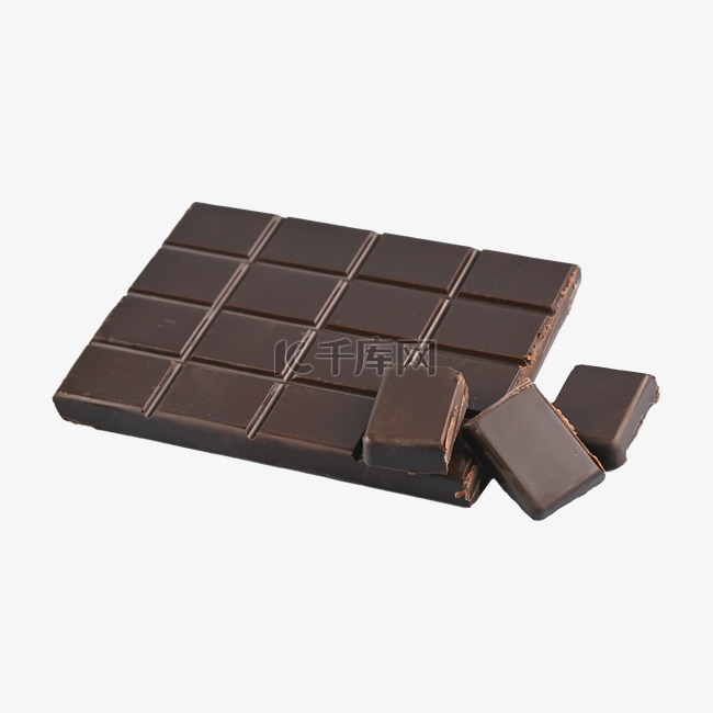 巧克力黑色写实巧克力