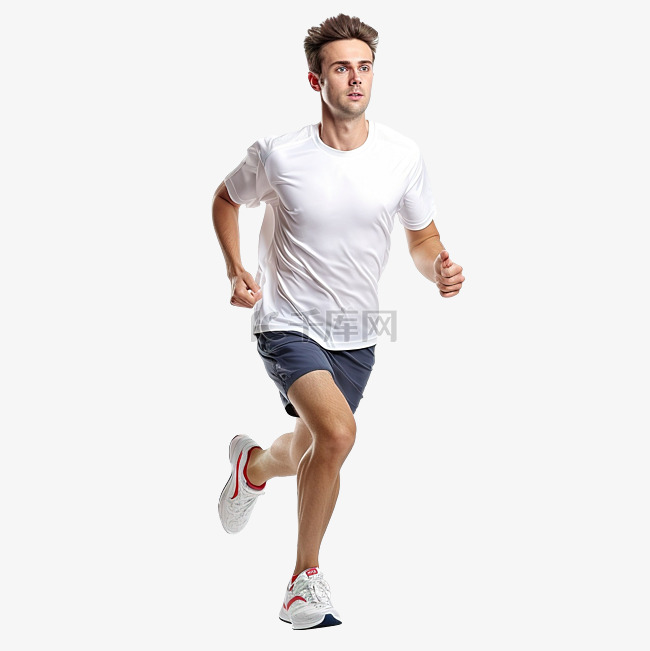 体育健身马拉松运动员慢跑