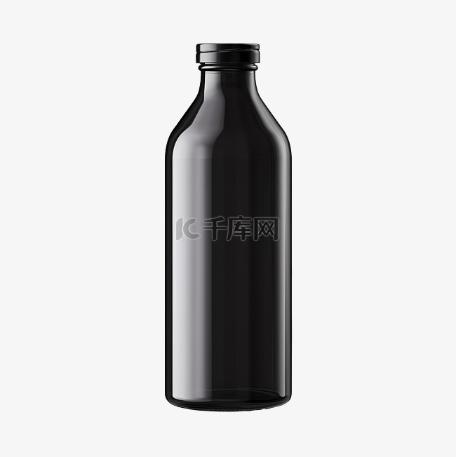 黑色玻璃瓶现代现实