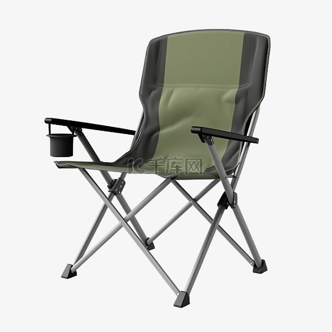 用于露营或野餐的折叠椅隔离 3