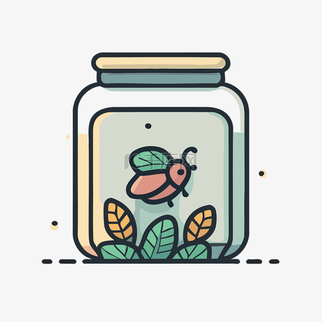 bug jar 图标矢量图