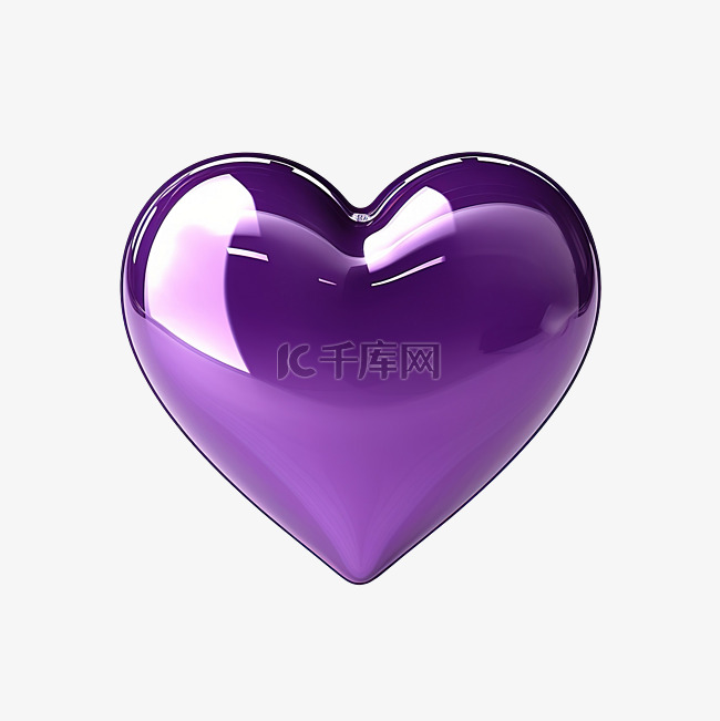 可愛的紫心