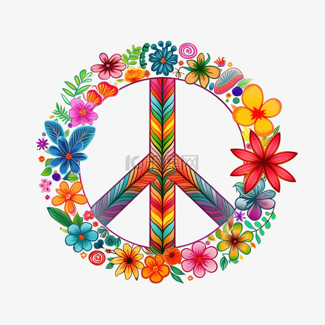 和平符号 PNG