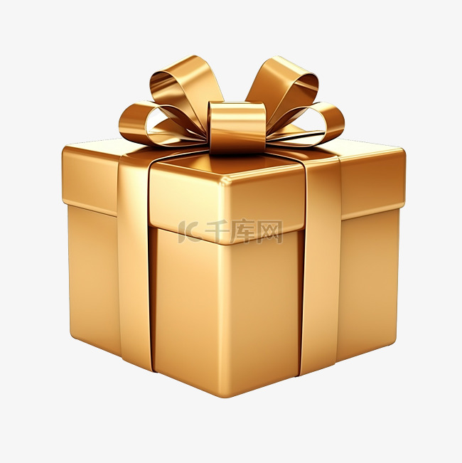 金色金属礼品盒概述