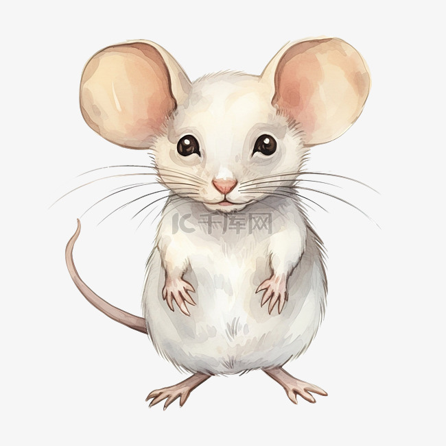 复古白老鼠的绘图