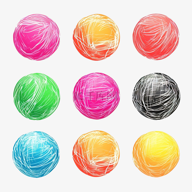 ball chalk style 插图