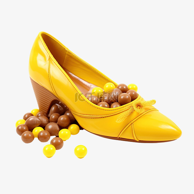 木黄鞋荷兰鞋与糖果圣尼古拉斯日