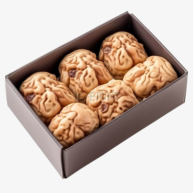 万圣节时，一盒杏仁糖里有大脑的