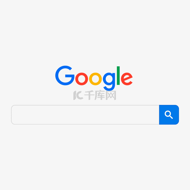 google search搜索图标 向量