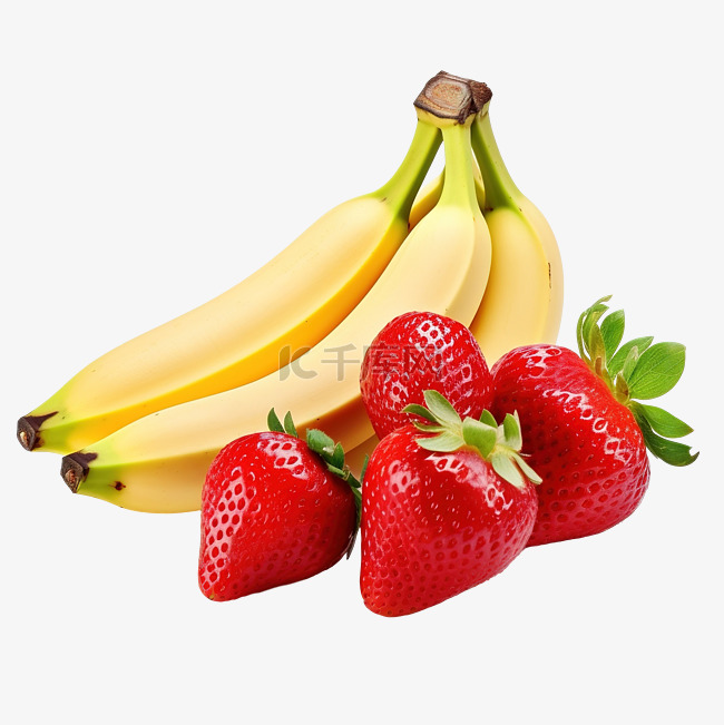 香蕉和草莓
