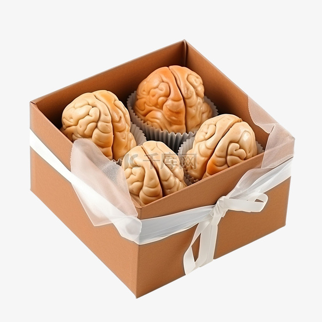 万圣节时，一盒杏仁糖里有大脑的