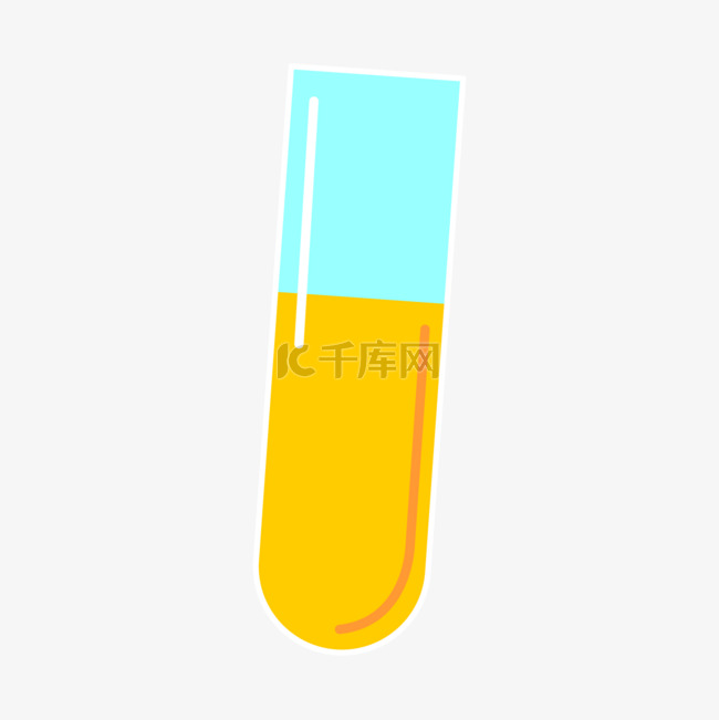 化学器皿黄色实验