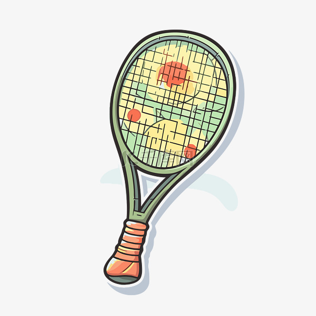 卡通网球拍