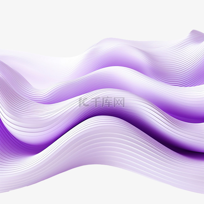 紫色波浪图案