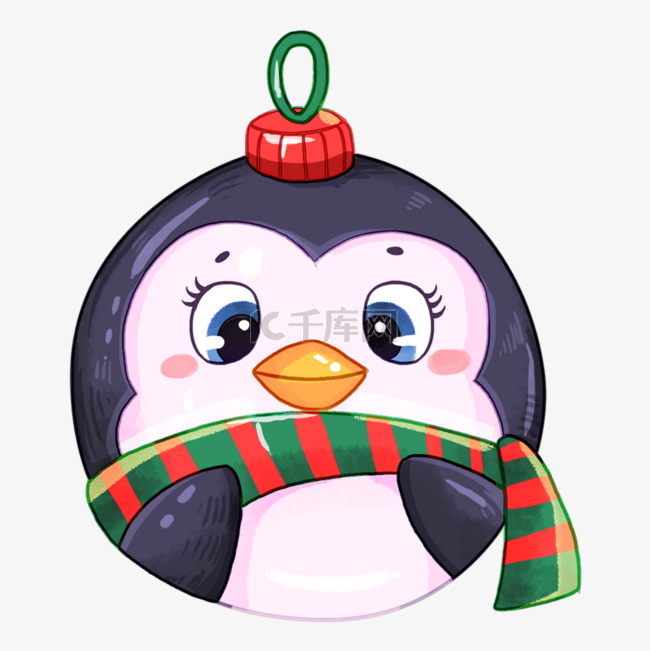 圣诞节圣诞装饰企鹅