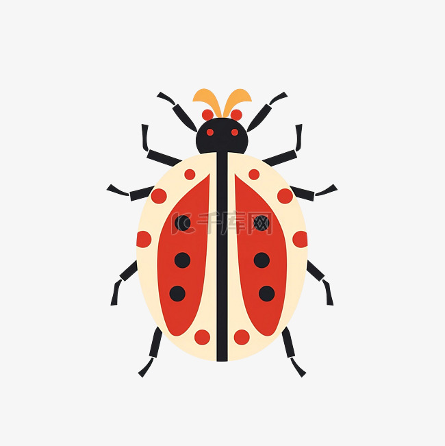 最小风格的 bug 插图