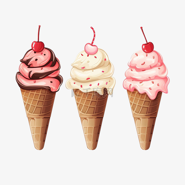 冰淇淋插图