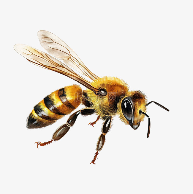 蜜蜂元素 PNG