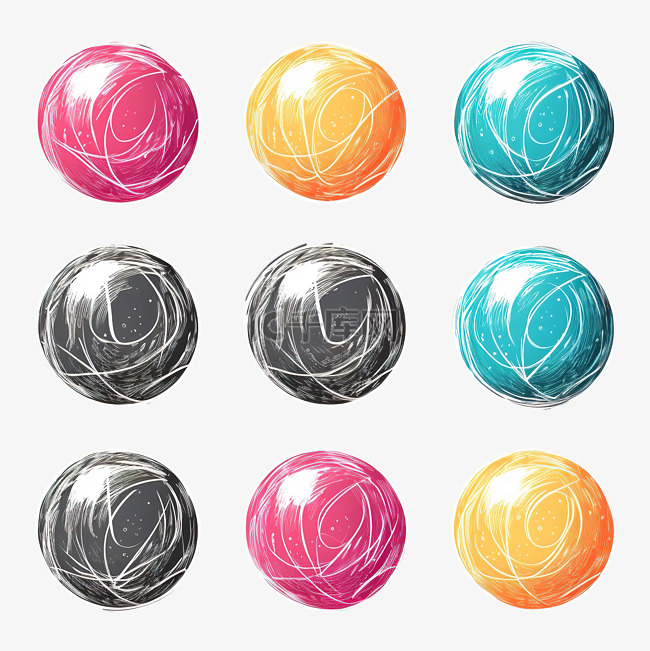 ball chalk style 插图