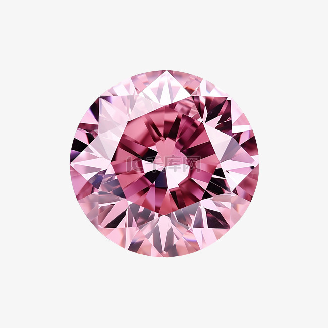 珠宝石 粉红钻石 石