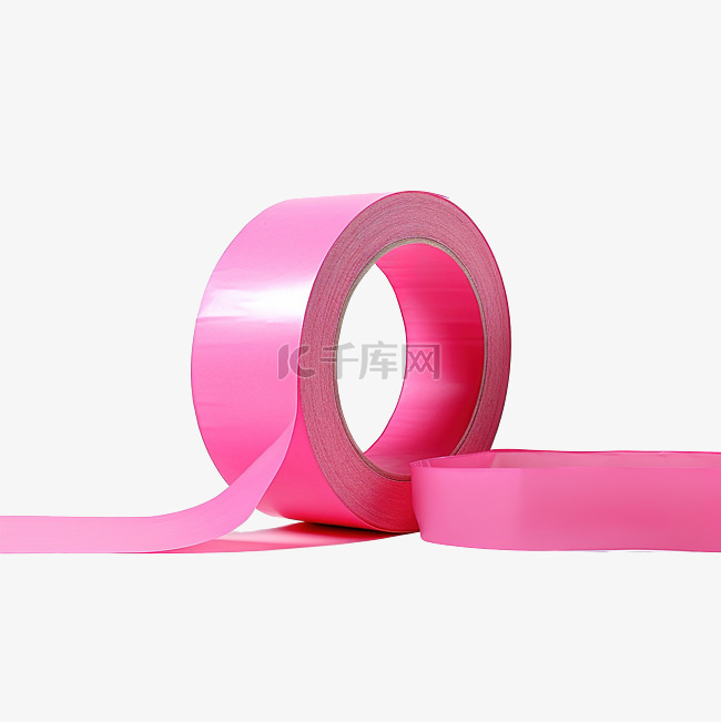 粉色主题和胶带
