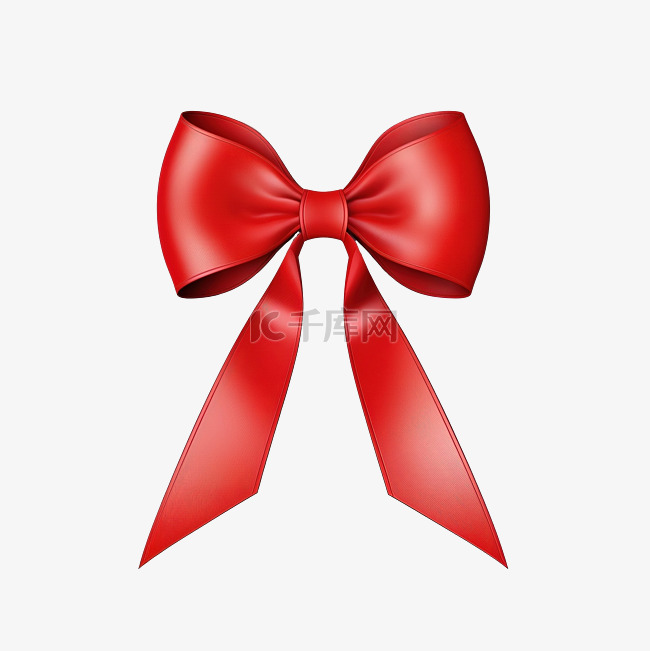现实的红丝带世界艾滋病日符号 