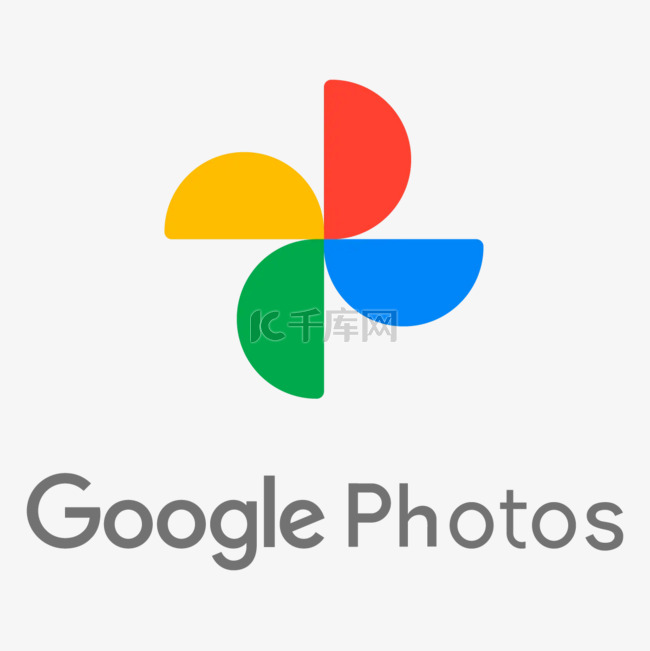 google photos手机软件 向量