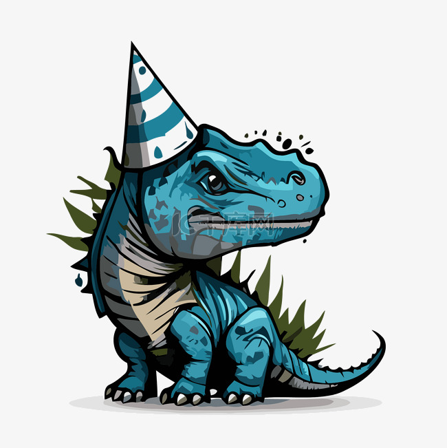 恐龙生日 向量