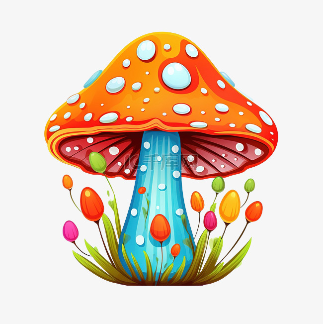 神奇的七彩蘑菇