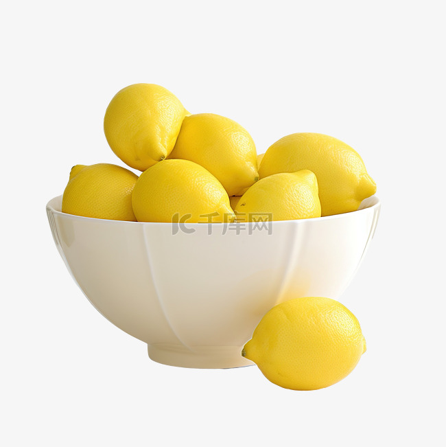 柠檬碗静物