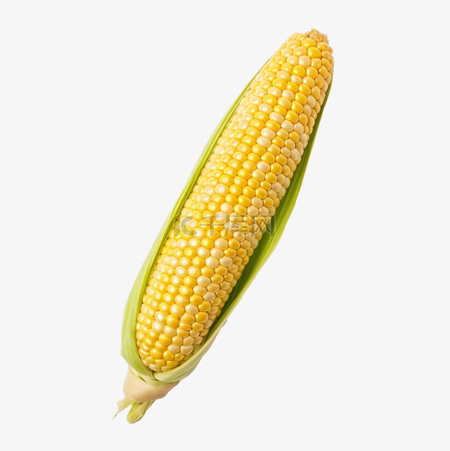 一颗玉米顶视图