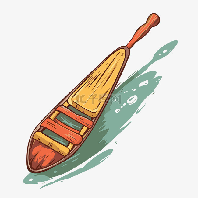 划船桨 向量
