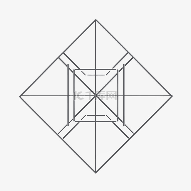 三角形立方正方形矢量设计