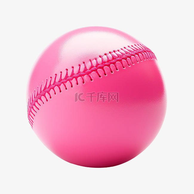 粉红色垒球