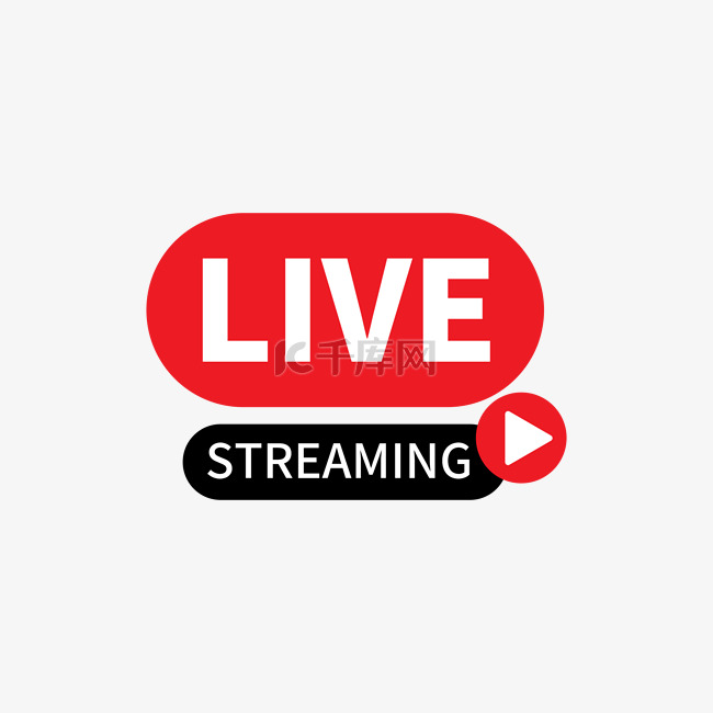 live streaming直播框椭圆