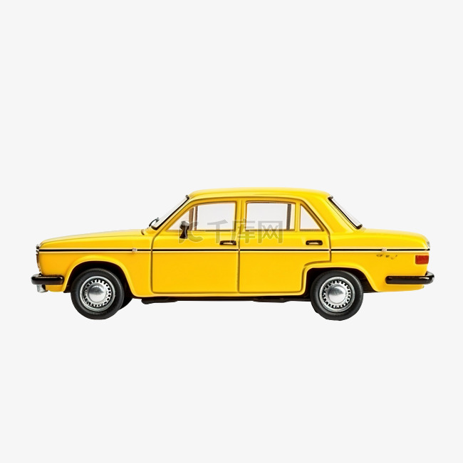 出租车是黄色的