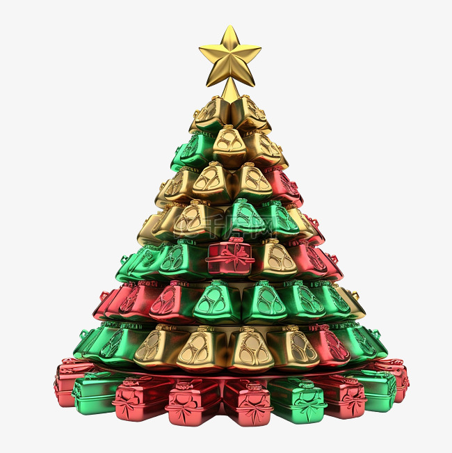 Theta 圣诞树装饰节日加密