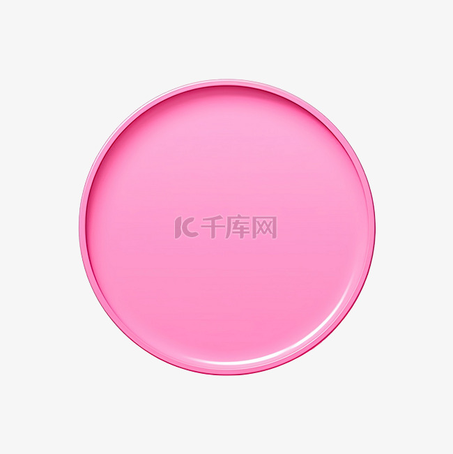 粉色圆圈和标签形状
