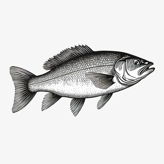 座头白鱼或 coregonus