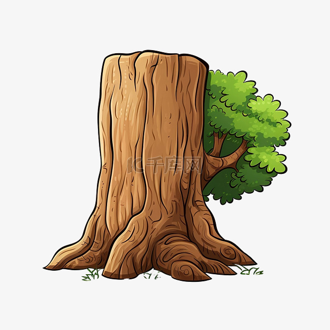 樹幹插圖