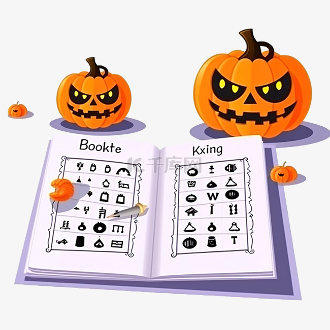 儿童教育游戏逻辑表符号和拼写书