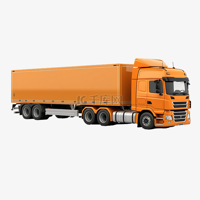 集装箱卡车和拖车