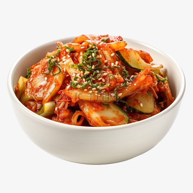 泡菜 油炸 韩国食品