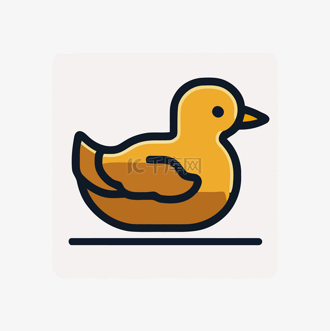 鸭子图标 iconográfa