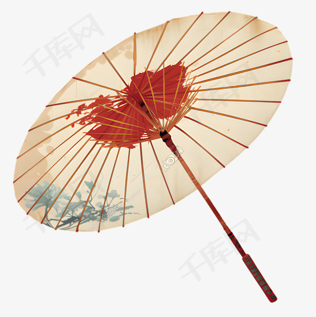 传统古风清明节油纸伞10设计