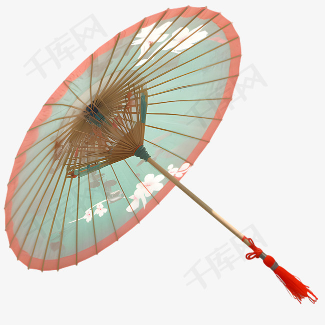 清明节传统古风油纸伞39免抠图片