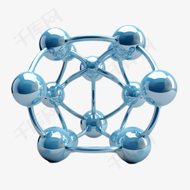结构网格元素立体免抠图案