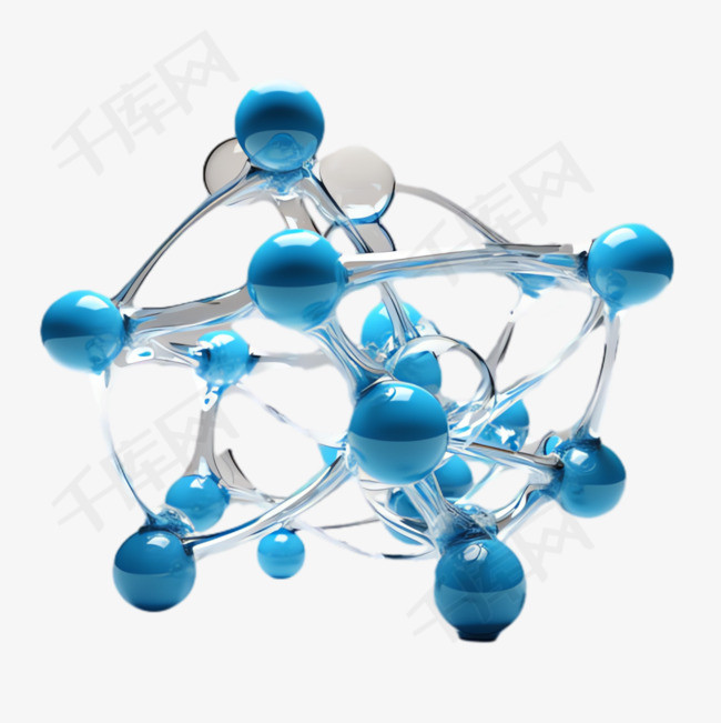 结构网格元素立体免抠图案